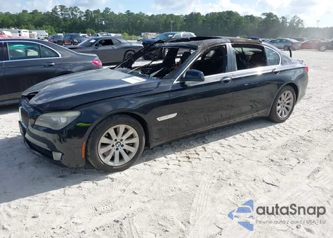 2011 BMW 750Li from USA, damaged, VIN WBAKB8C55BCY66669